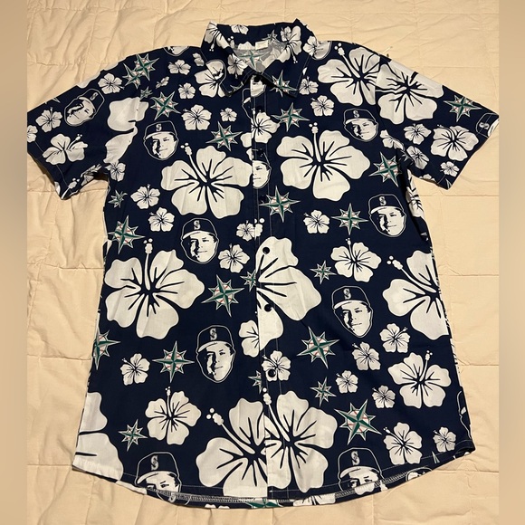 Seattle Mariners Other - Seattle Mariners Edgar Martinez Hawaiian Shirt